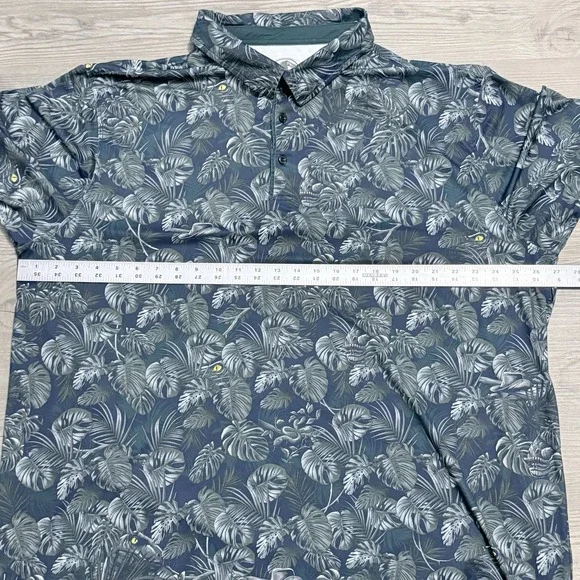 RSVLTS x Jurassic Park Polo Mens 3XL Dinosaurs Clever Girl Breakfast Balls Shirt - Picture 8 of 11